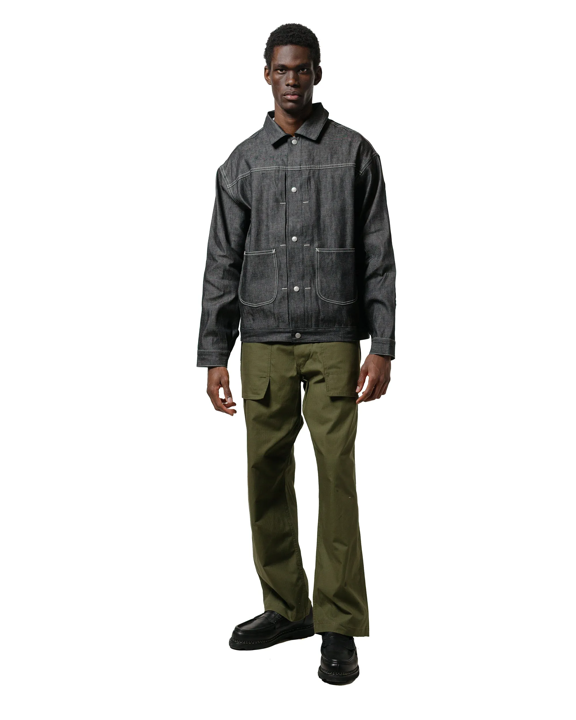 Sassafras F.S Cultivator Pants Army Ripstop Olive Quick Dry Quality Shimmery Finish