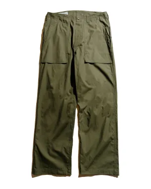 Sassafras F.S Cultivator Pants Army Ripstop Olive Non Slip Socks Music History