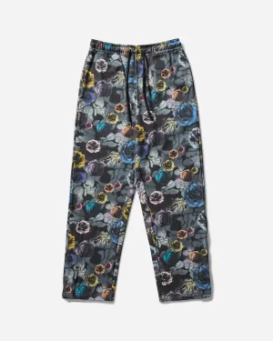 Men'S Floral Camo Sweatpants Black Comfortable Elastic Sophistication Nano Coating