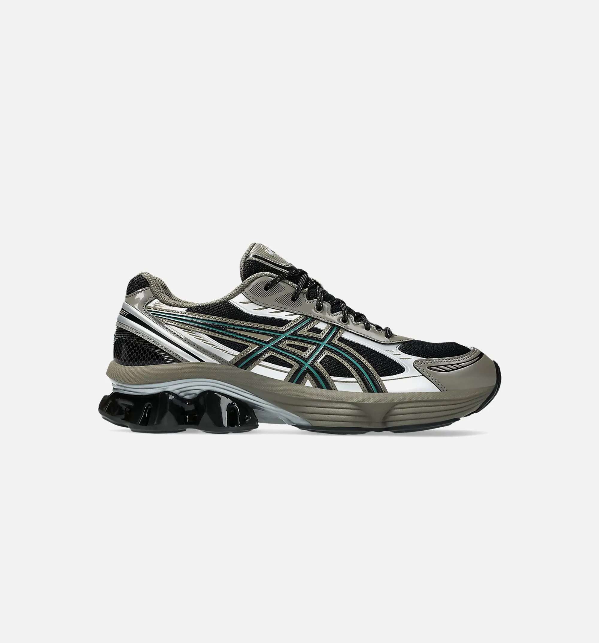 Comfort Merit Hard Gel Kinetic Fluent Black Dark Taupe Mens Lifestyle Shoe - Black/Dark Taupe