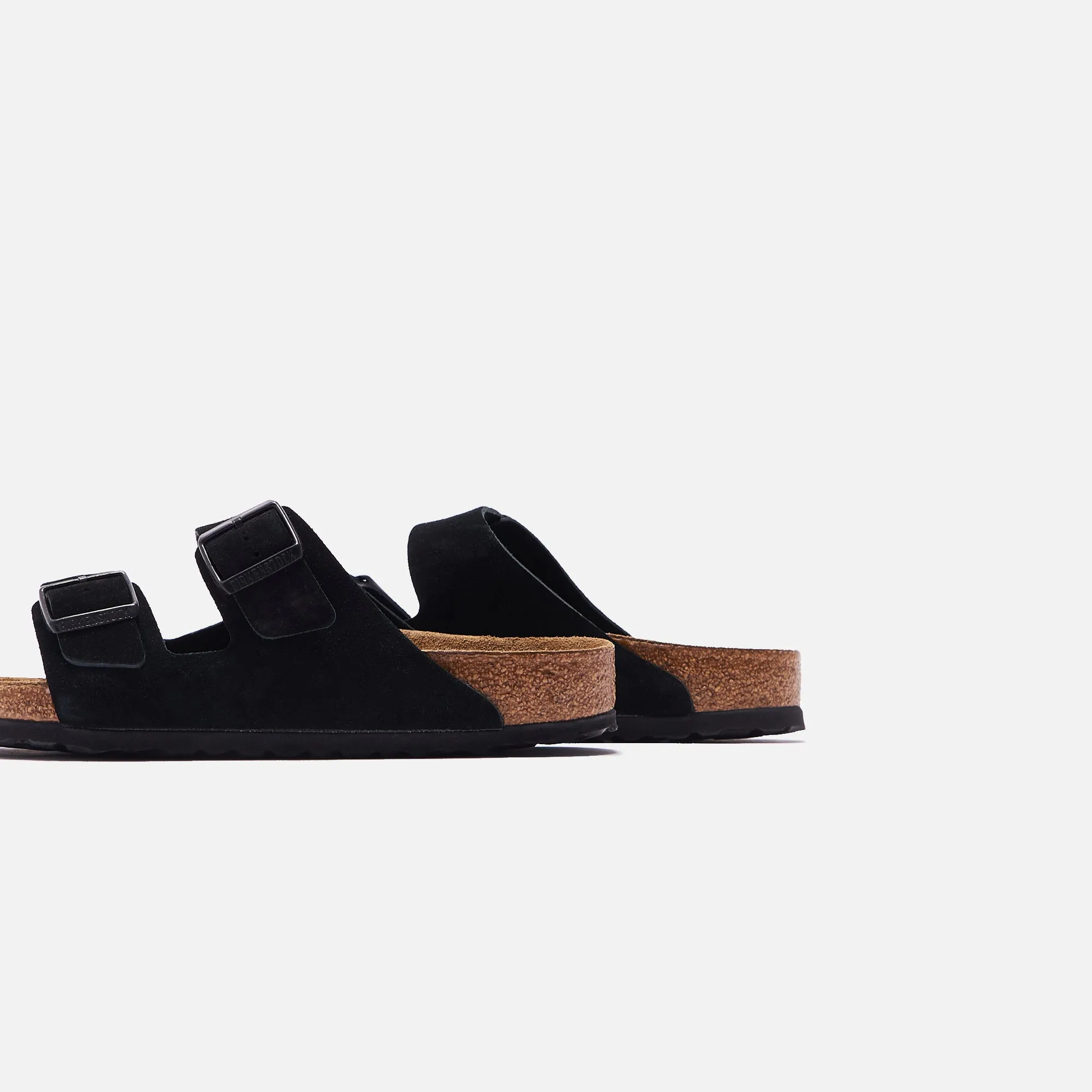 Journaling Breathable Airflow Birkenstock Arizona Soft Footbed Suede - Black