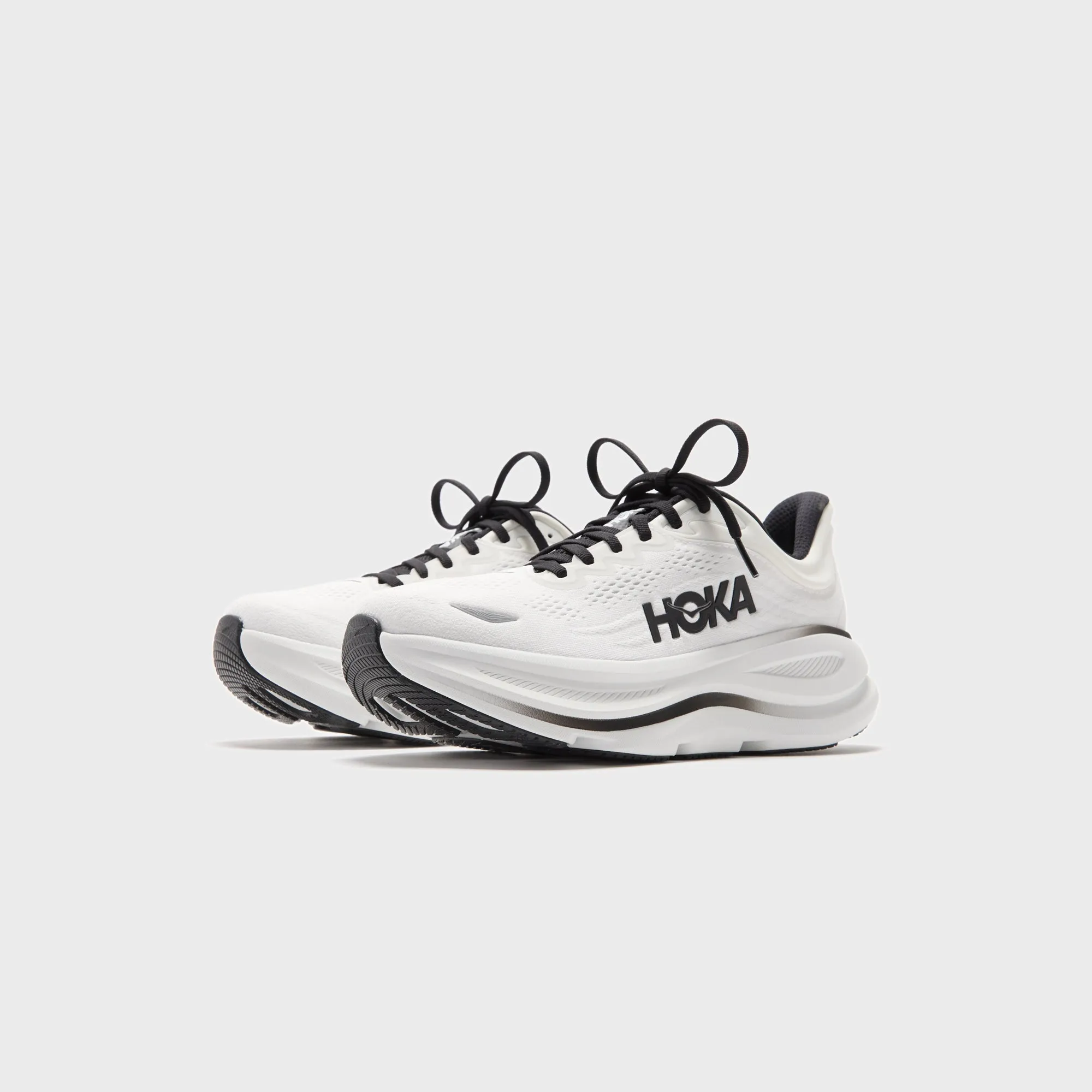 Hoka Bondi 9 - White / Black Wearisome Style Design Features