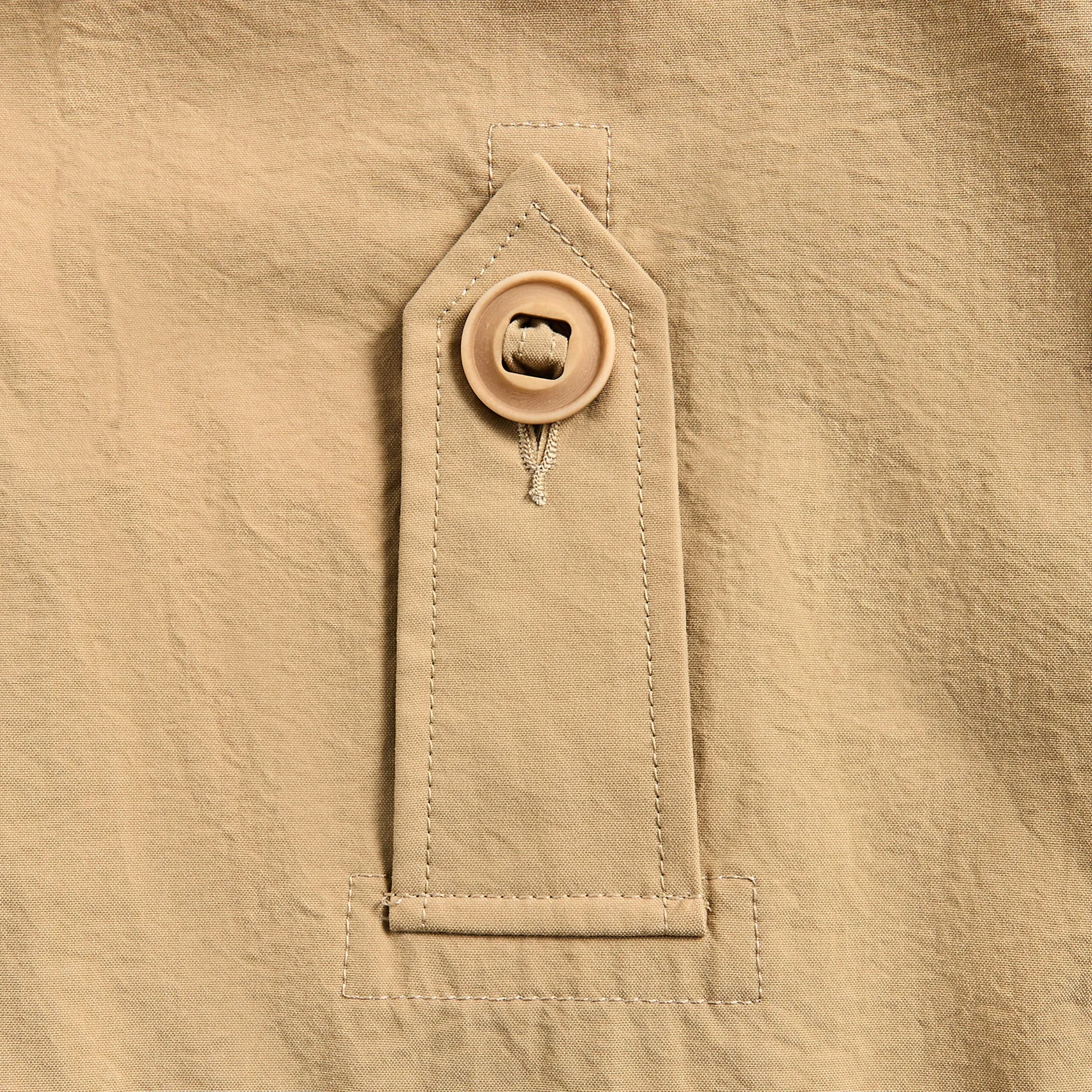 Junya Watanabe Man X C.P. Company Goggle Parka - Beige Tulle Fabric