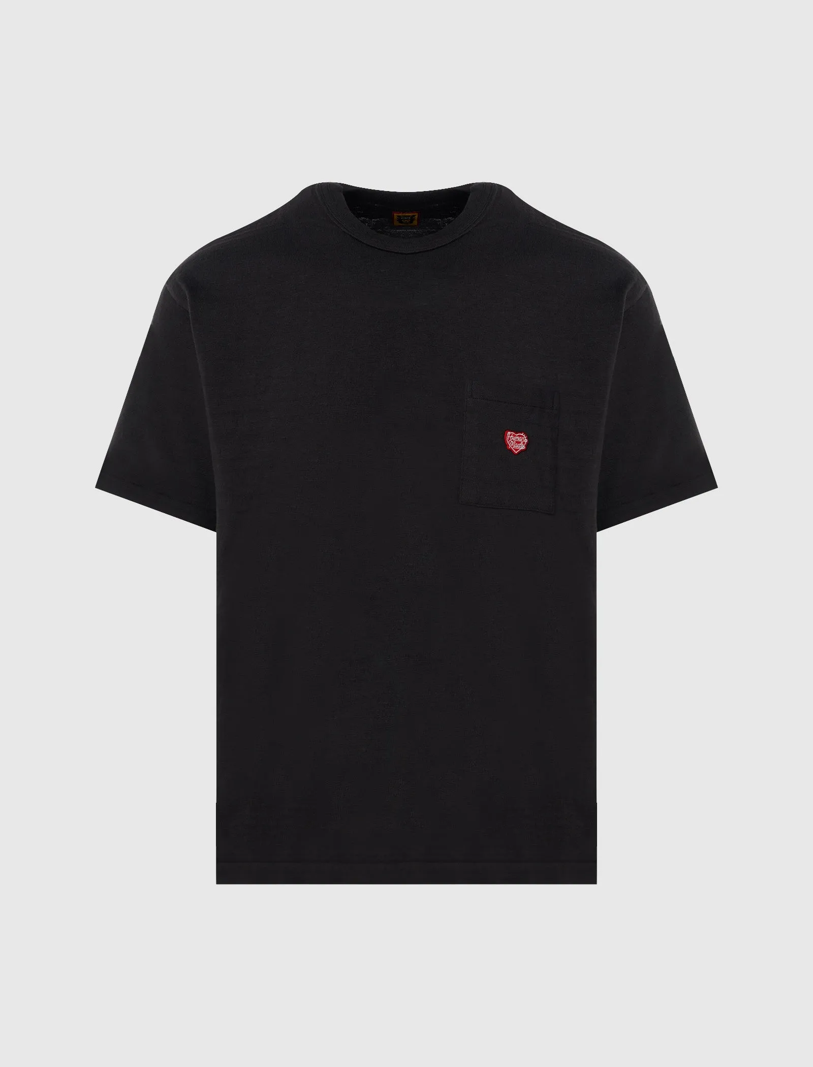 Pocket T-Shirt Hemp - Finish Straps With Zigzagging