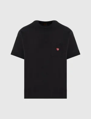 Pocket T-Shirt Hemp - Finish Straps With Zigzagging