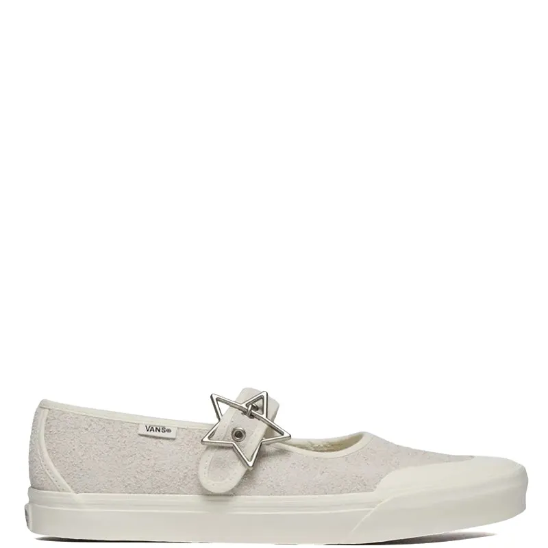Vans Women'S Mary Jane " Marshmallow " Comfortable Touring Bike Shoes Responsive Style