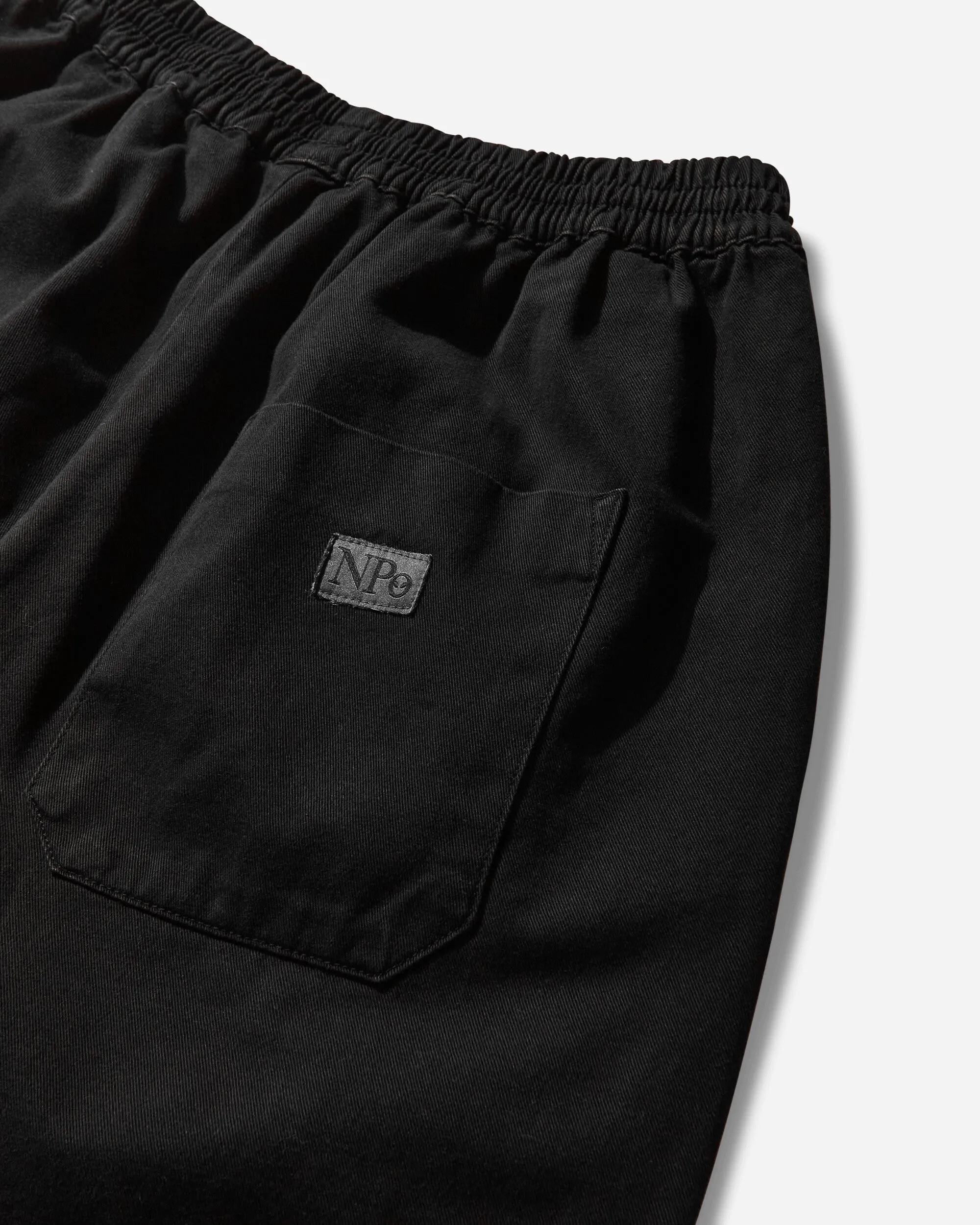 V-Neck Shape Anti-Alien Conspiracy Men'S Mini Problemo Work Shorts Black