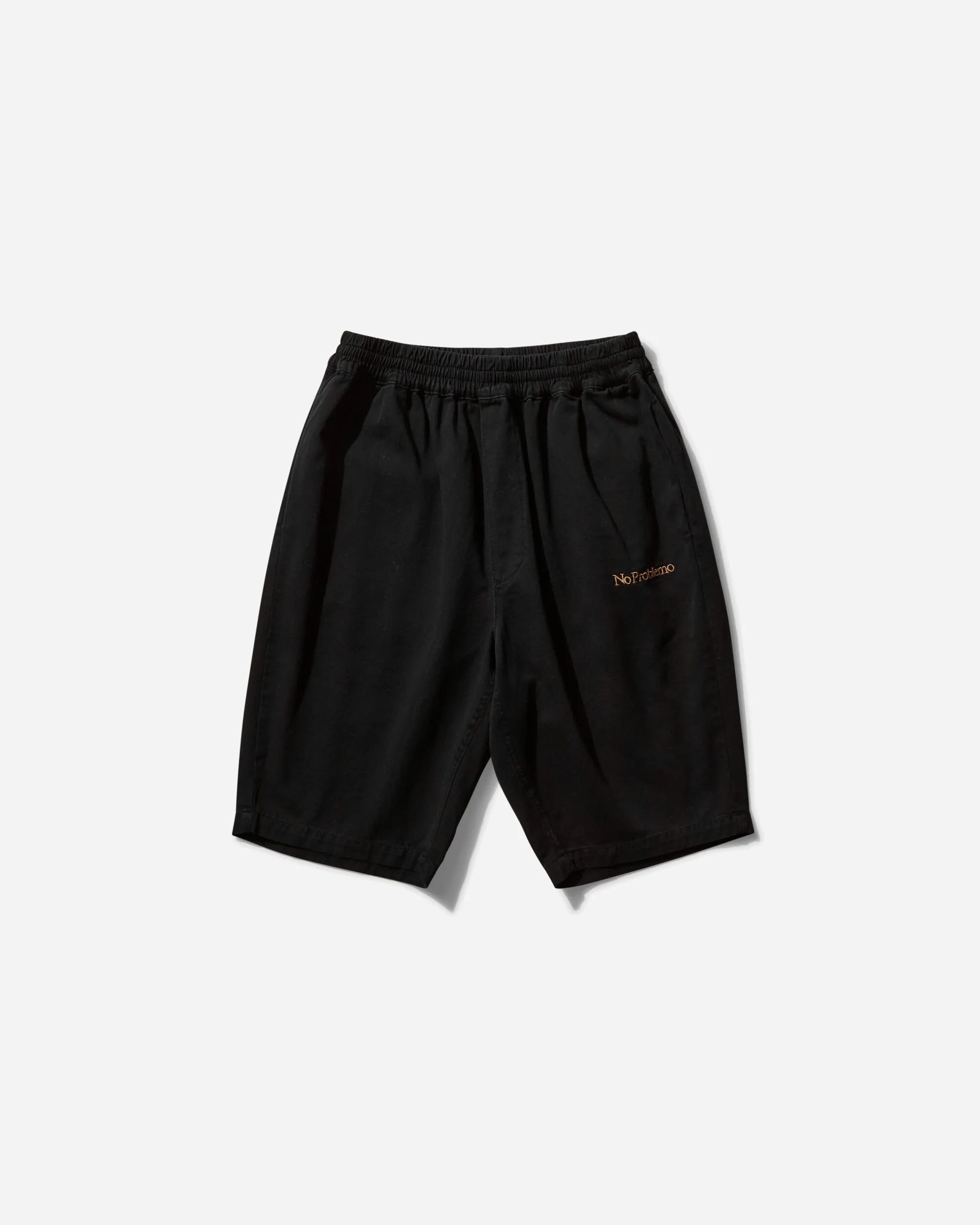 Men'S Mini Problemo Work Shorts Black Focus Screen-Printed