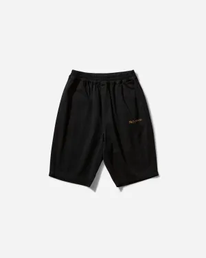 Men'S Mini Problemo Work Shorts Black Focus Screen-Printed