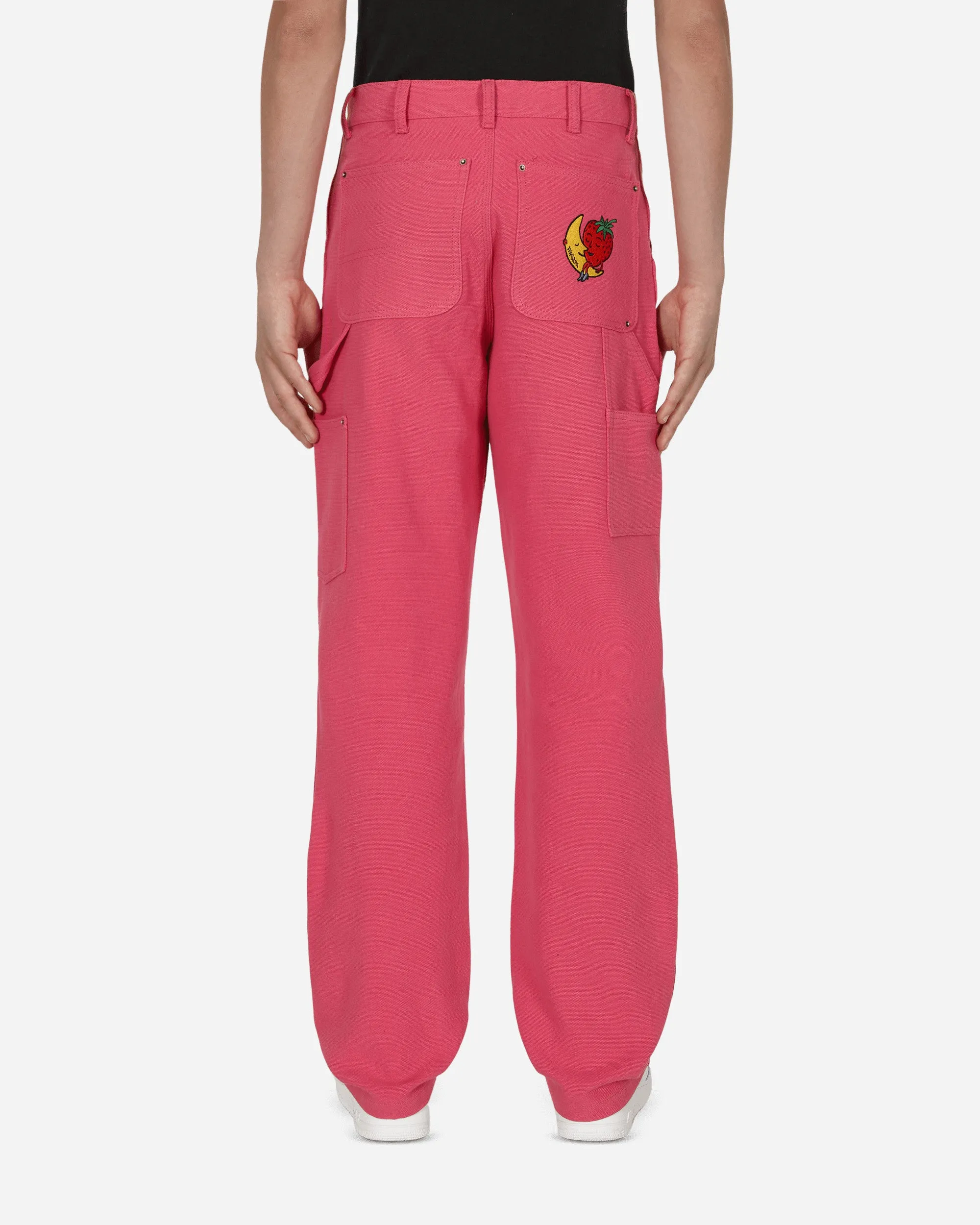 Canvas Workwear Pants Pink Cut Resistant Ecosystem