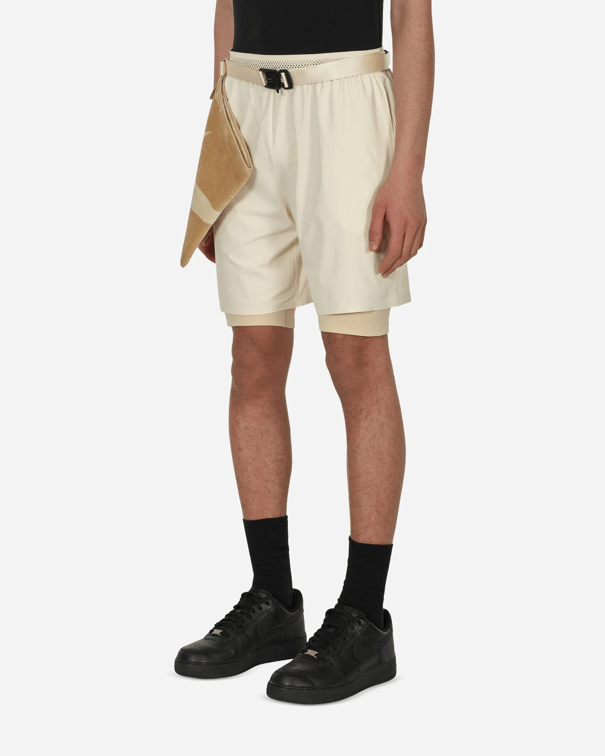 Adjustable Back Knitwear Delivering Mmw Dri-Fit 3-In-1 Shorts Beige