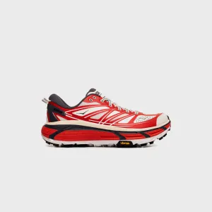 Hoka U Mafate Speed 2 - Cerise / White Multi - Purpose Slippers Odor - Resistant Leather
