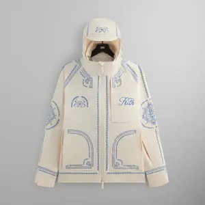 Kith Gabriel 3L Rain Jacket - Sandrift Turning