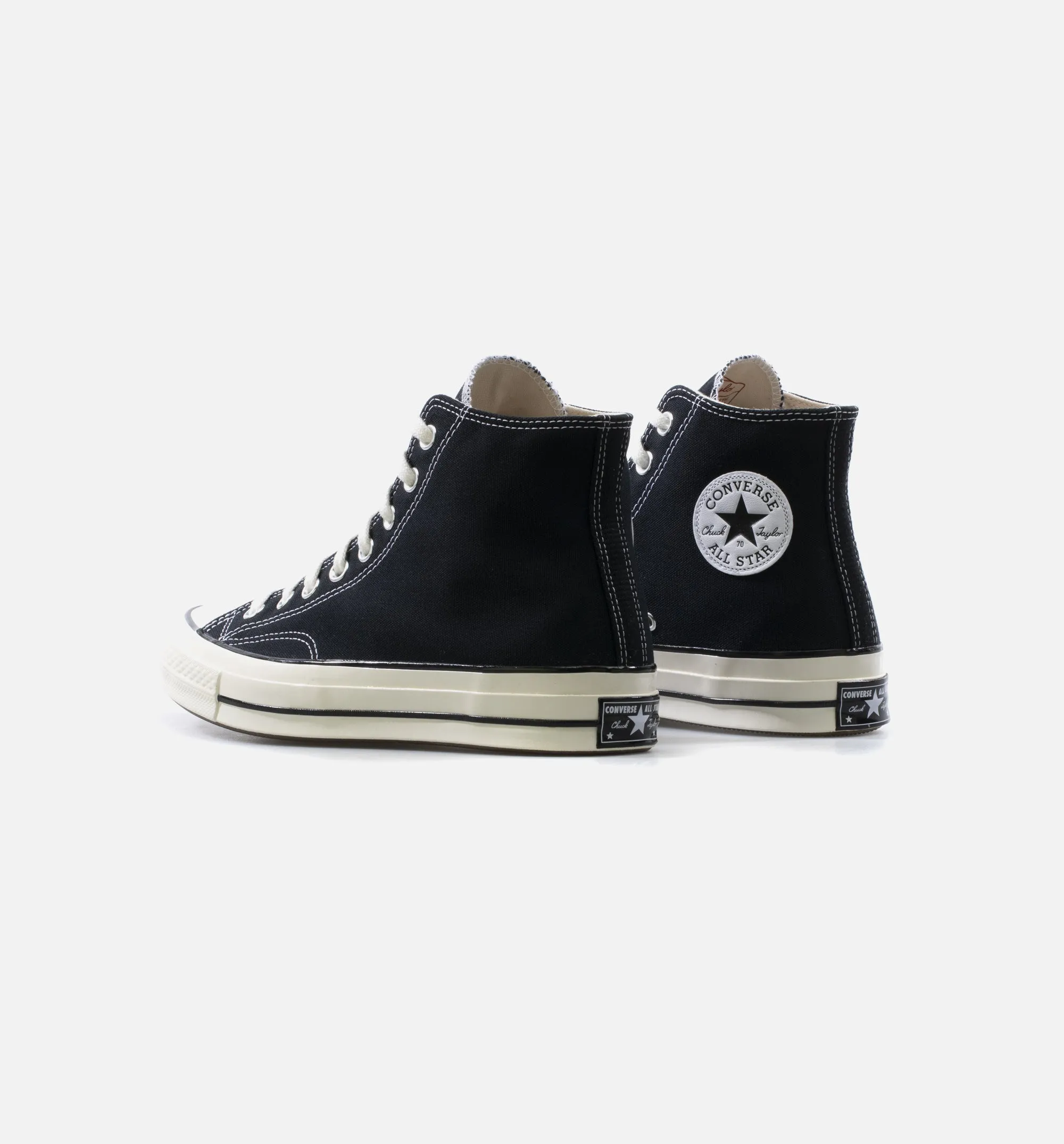 Easy Extension Traction Chuck 70 High Top Mens Lifestyle Shoe - Black/White