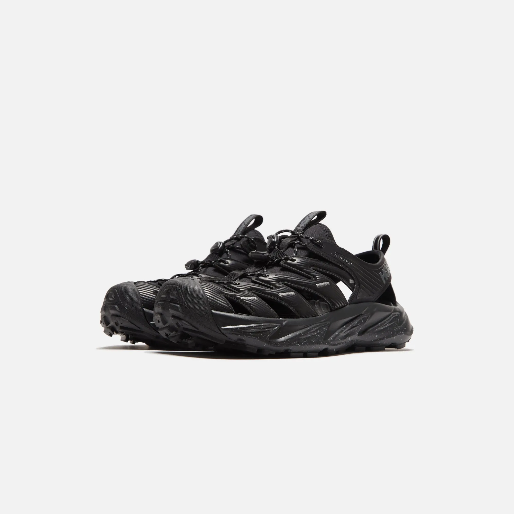 Hoka Hopara - Black / Castlerock Foot Innovation