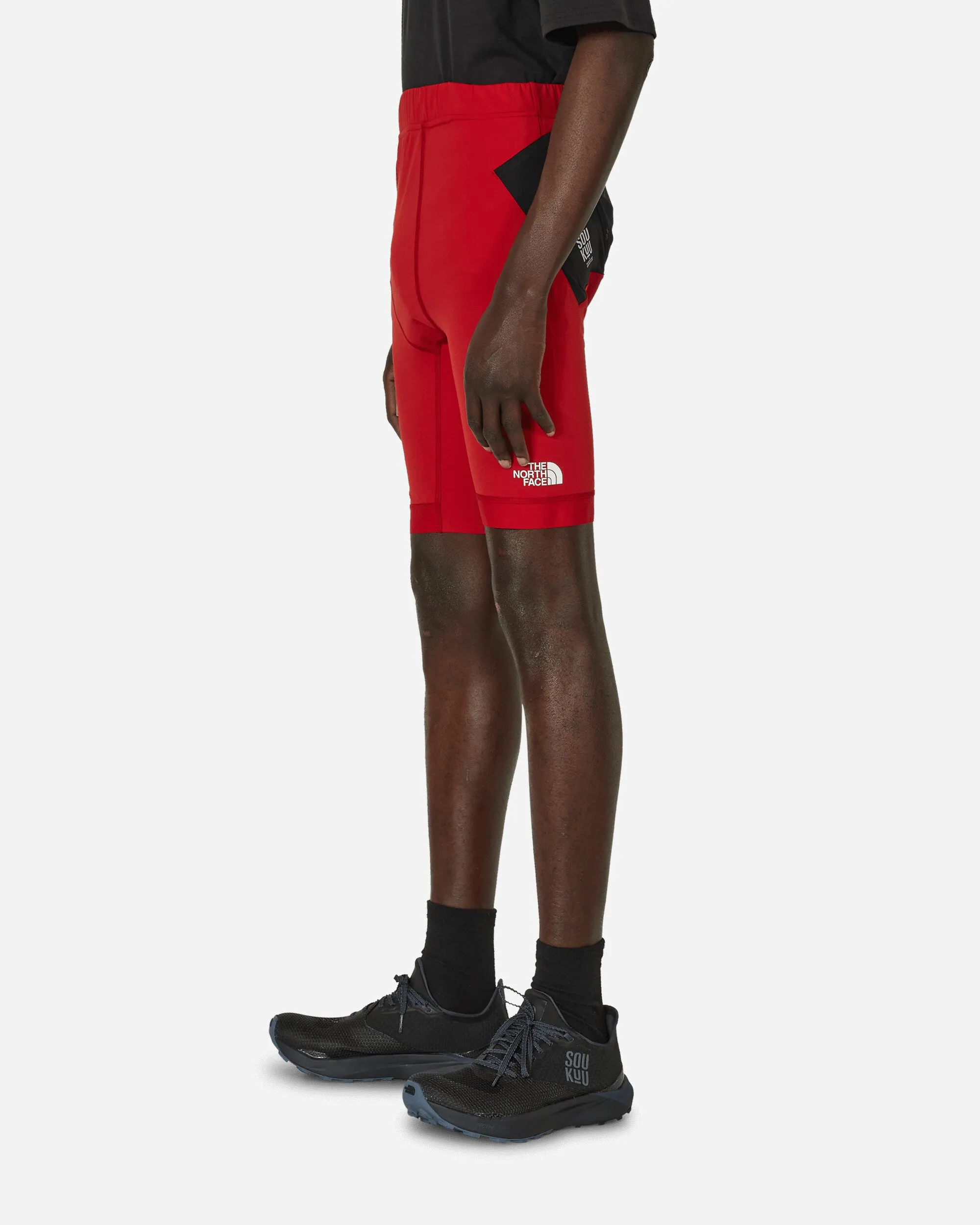 Darts Undercover Soukuu Trail Run Utility Shorts Tights Chili Pepper Red
