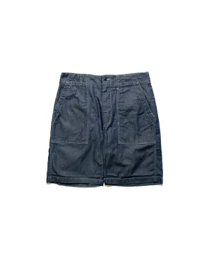 Water-Resistant Edge Engineered Garments Fatigue Short Indigo 8Oz Cone Denim