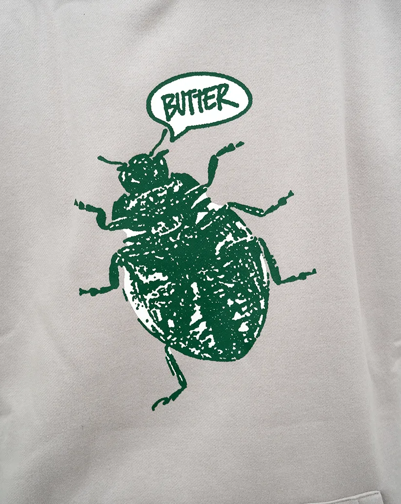 Reinforced Sleeves Butter Goods Beetle Pullover Hood - Cement