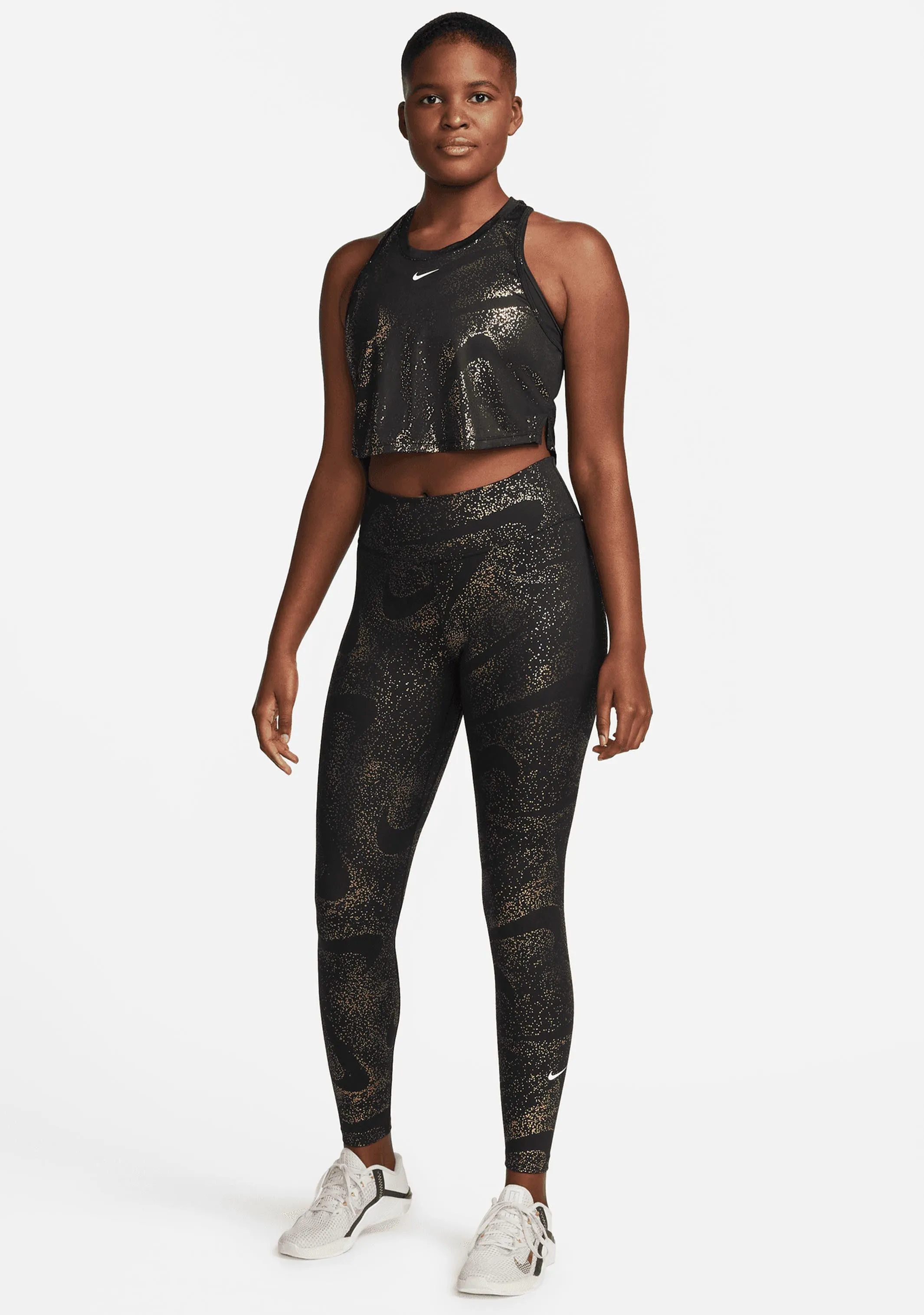 Nike WomenS Df One Training Tank Piping Socks