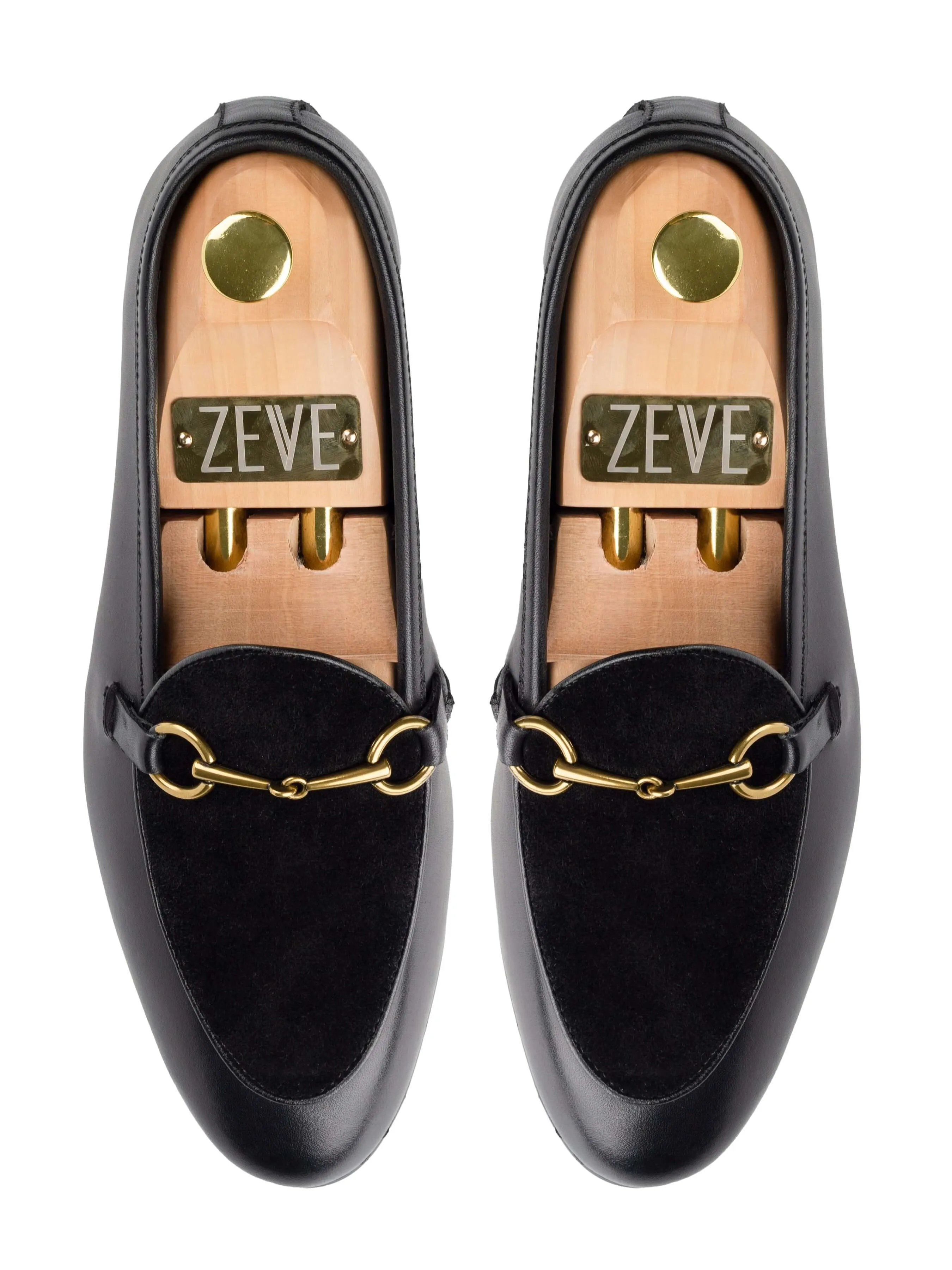 Belgian Loafer Horsebit Buckle - Solid Black & Suede (Gold Buckle) Comfortable For Bodyweight Exercises Comfortable Bench