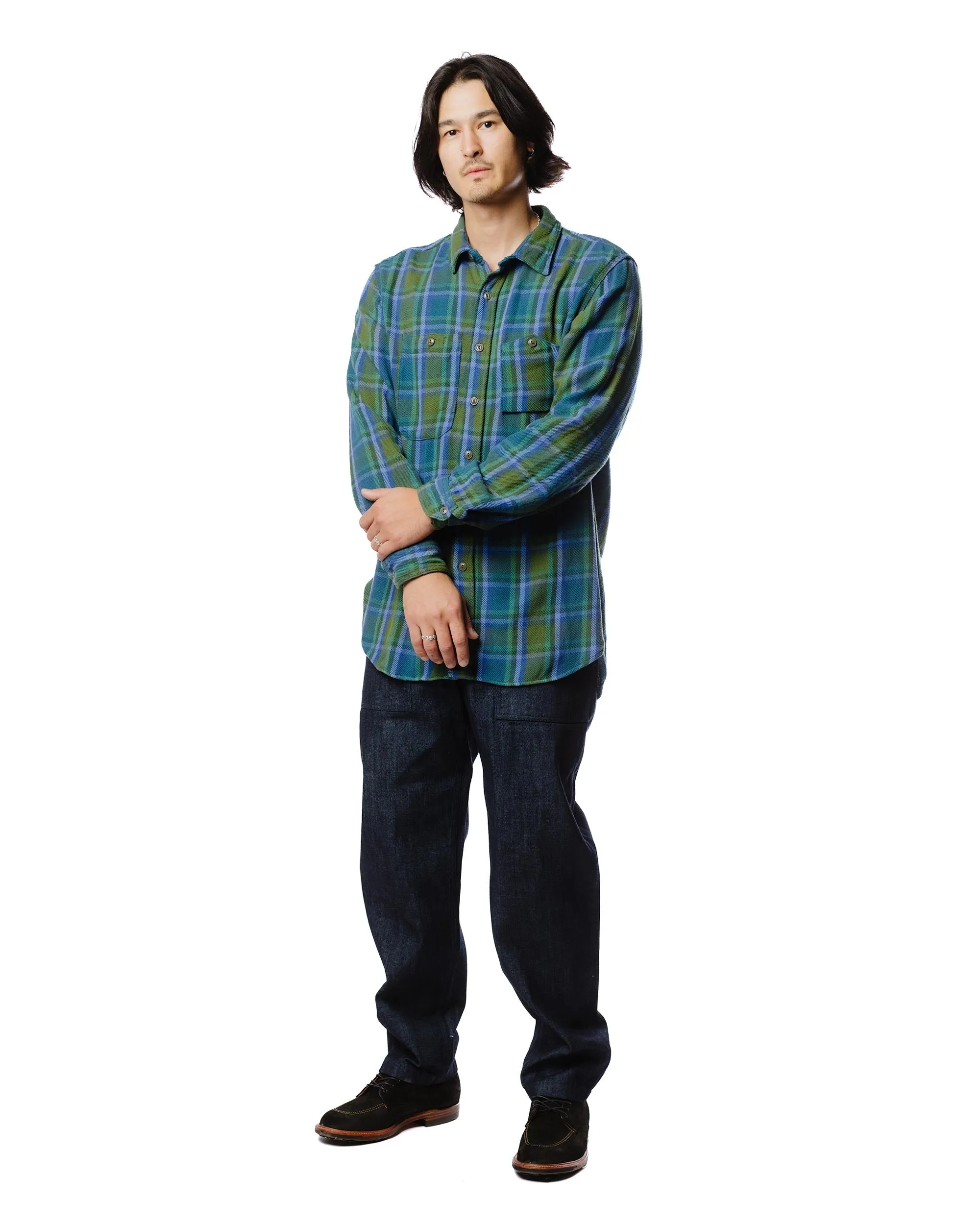 Keychain Tool Steel Engineered Garments Fatigue Pant Indigo Cotton Broken Denim