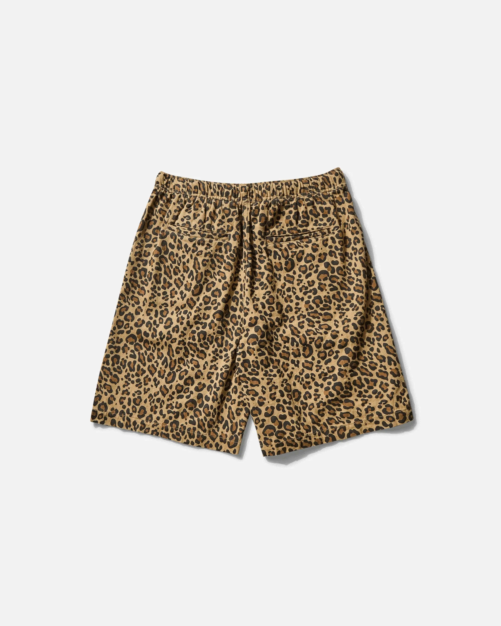 Comfortable Tattoo Culture HalfSleeved Men'S Twill Climber Shorts Leopard