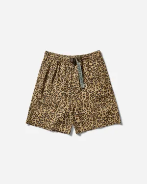 Men'S Twill Climber Shorts Leopard Subject