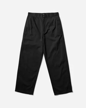 Men'S Workgear Twill Trousers Black Customizable Feature