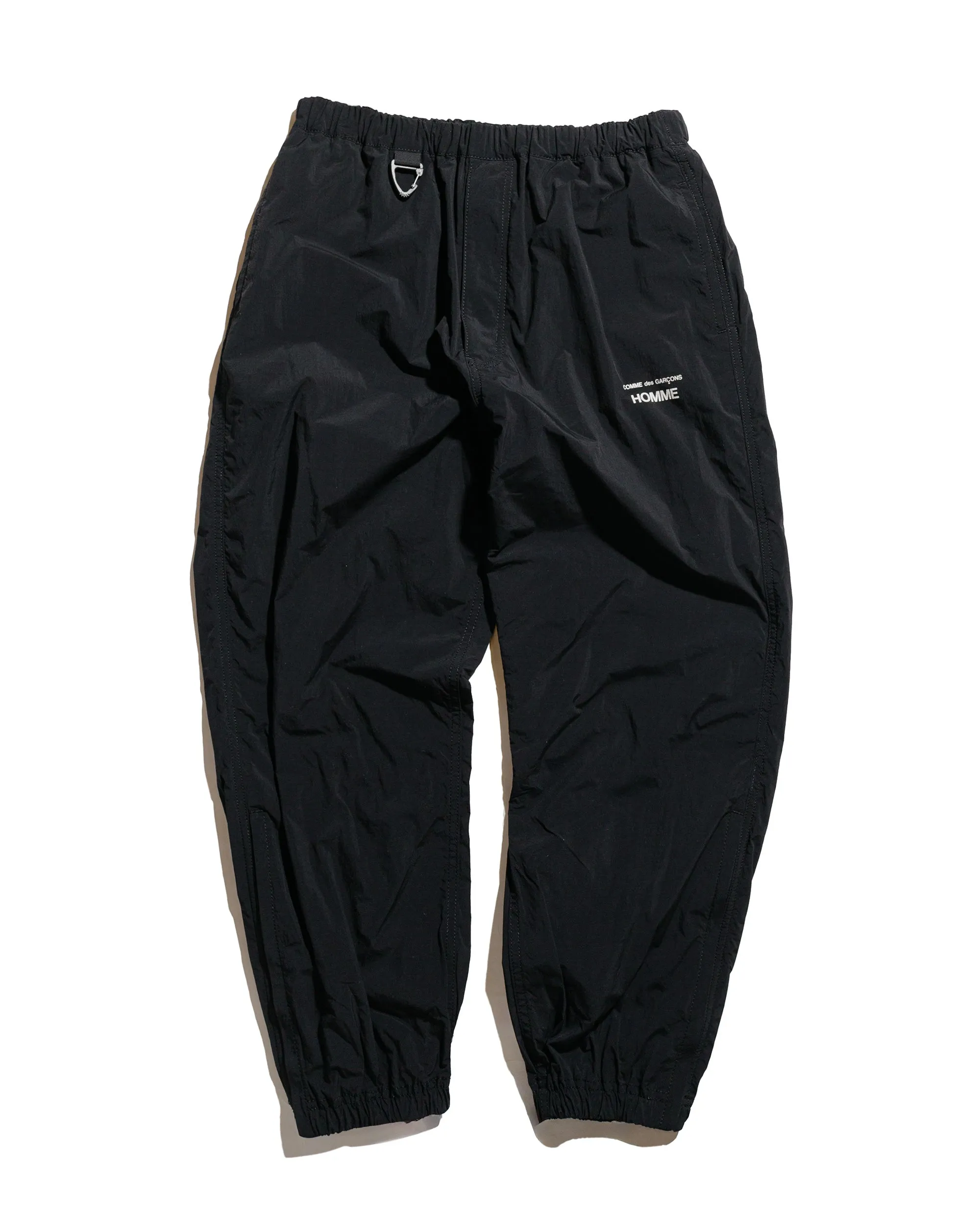 Jodhpurs Upgrade Comme Des Garons Homme Typewriter Nylon Pants Black