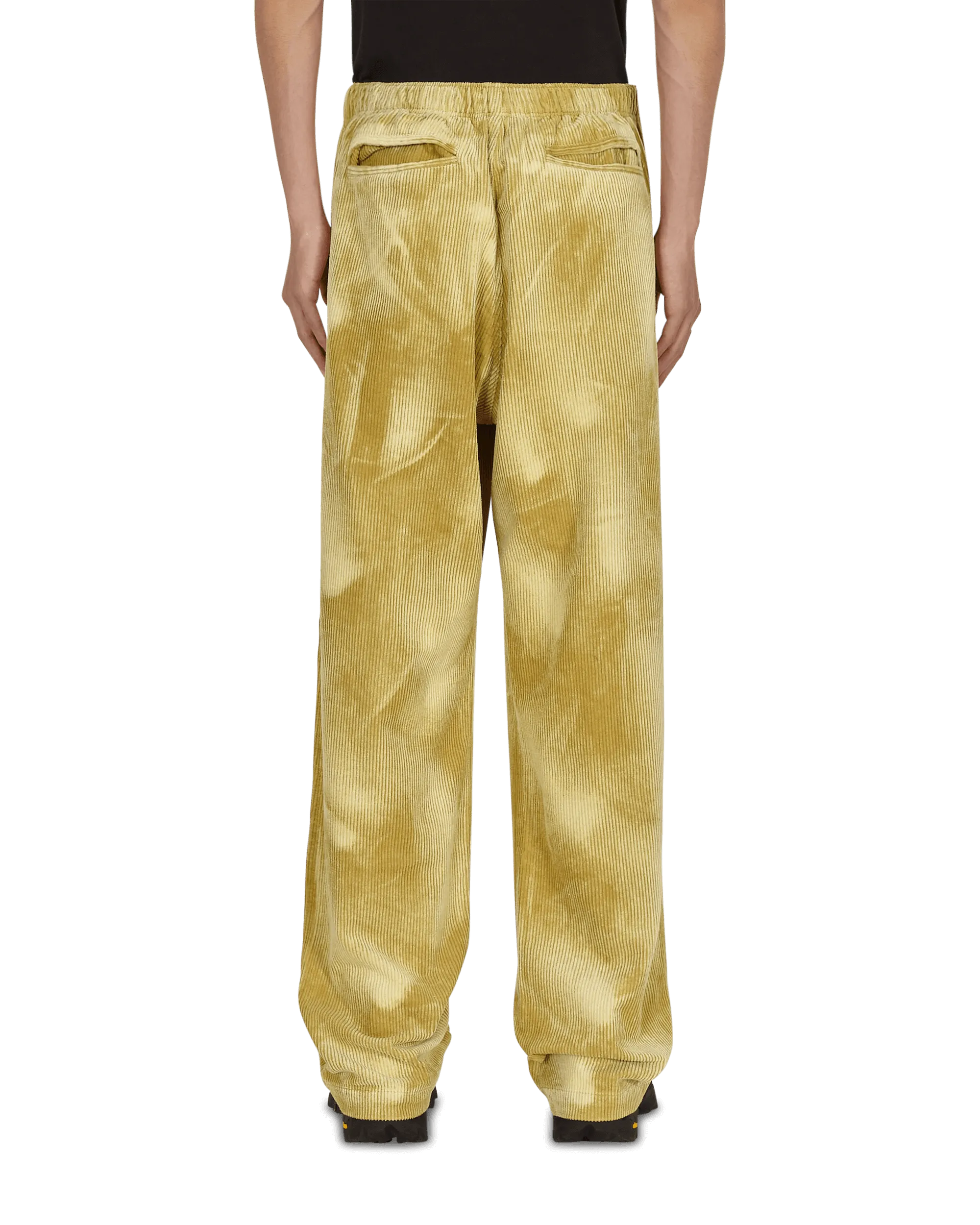 Quick-Drying Index Bleached Cord Climber Pants Yellow