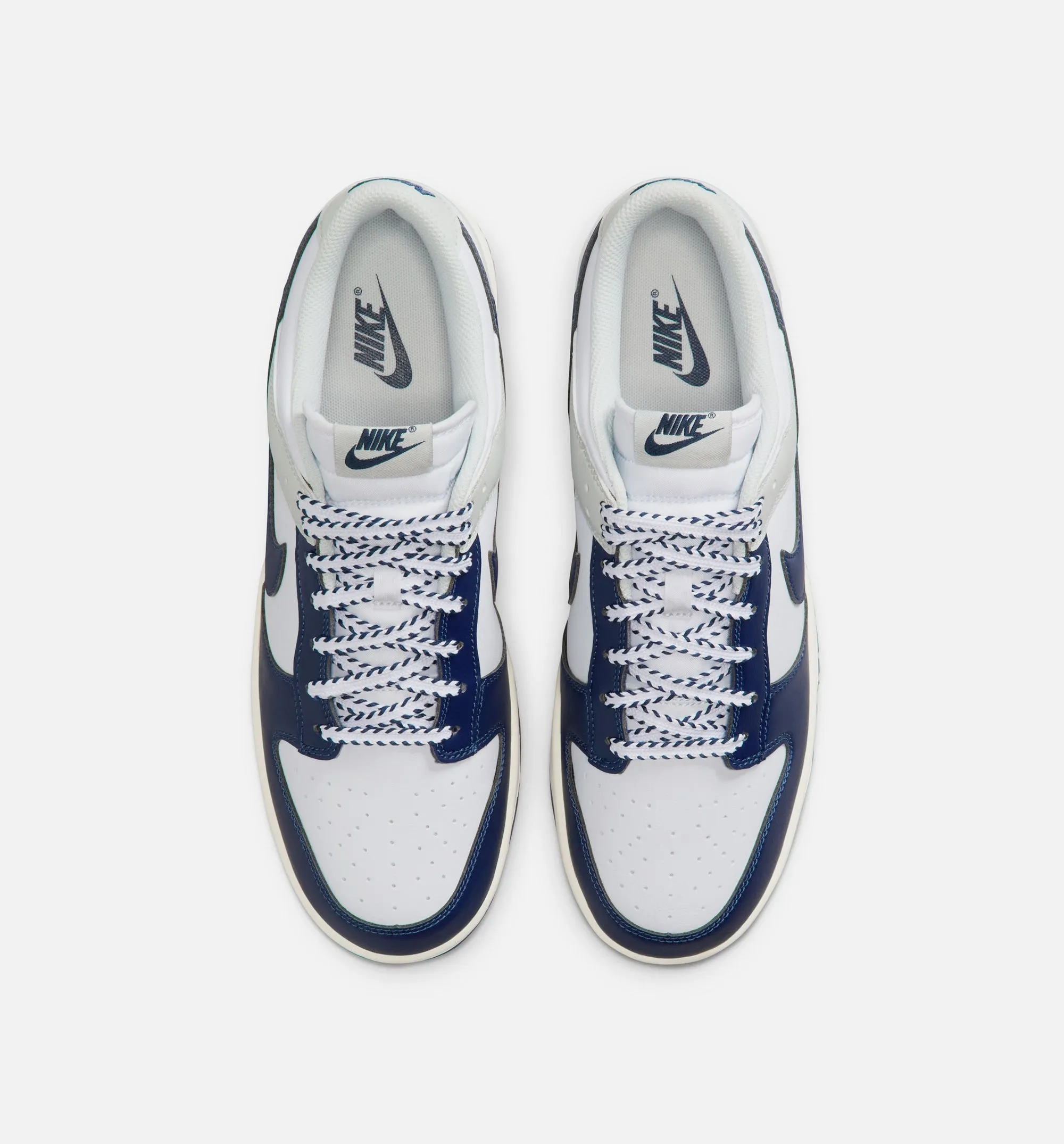 Wedge Comfort Dunk Low Mens Lifestyle Shoe - White/Midnight Navy/Photon Dust/Coconut Milk