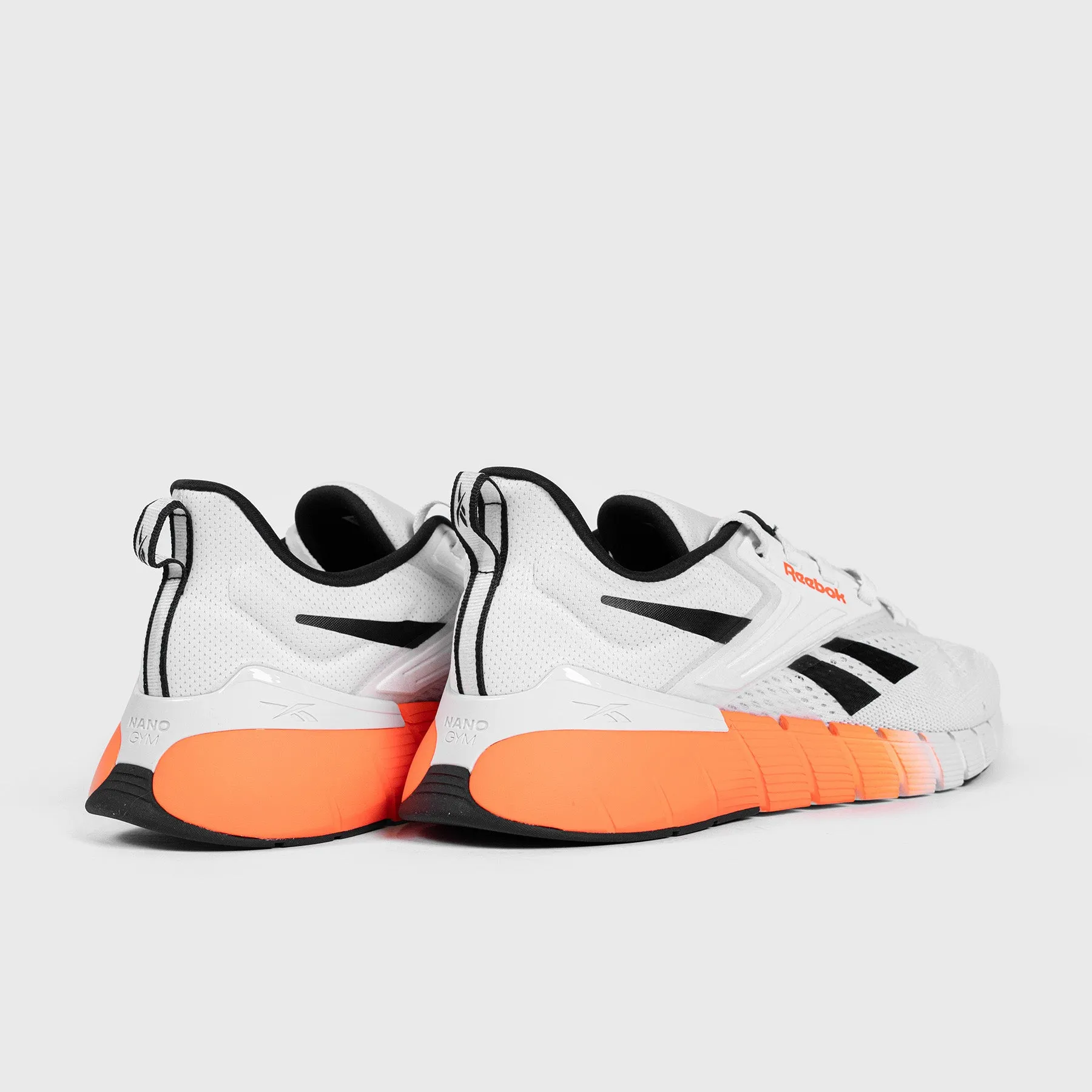 CompetitiveAdvantage Reebok - Nano Gym - Men'S - Moon/Black/Flash Orange