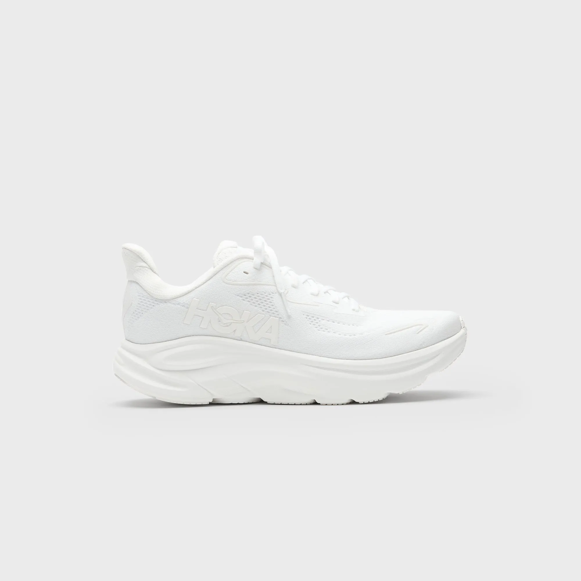 Hoka Clifton 10 - White Adjustable Lens Work Quick Drying Design Build
