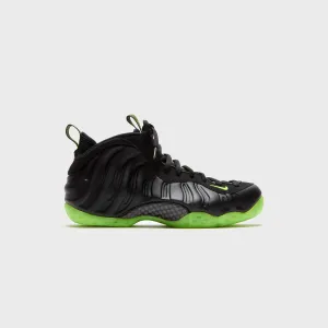 Symmetrical Design Anti - Abrasion Slippers Nike Air Foamposite One - Black / Volt