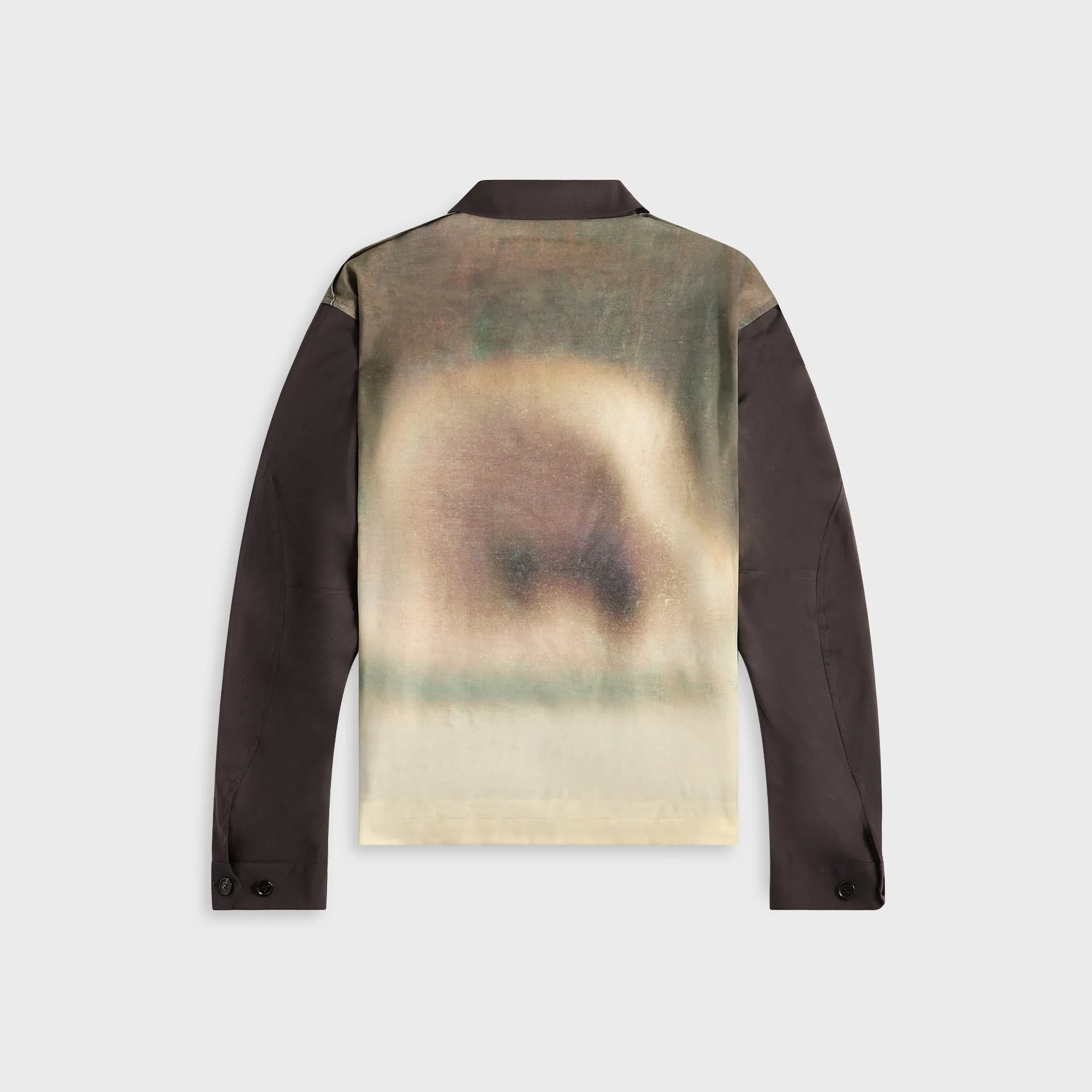 Comfortable Achilles Area Front Closure Style Undercover Blouson - Dark Brown Base