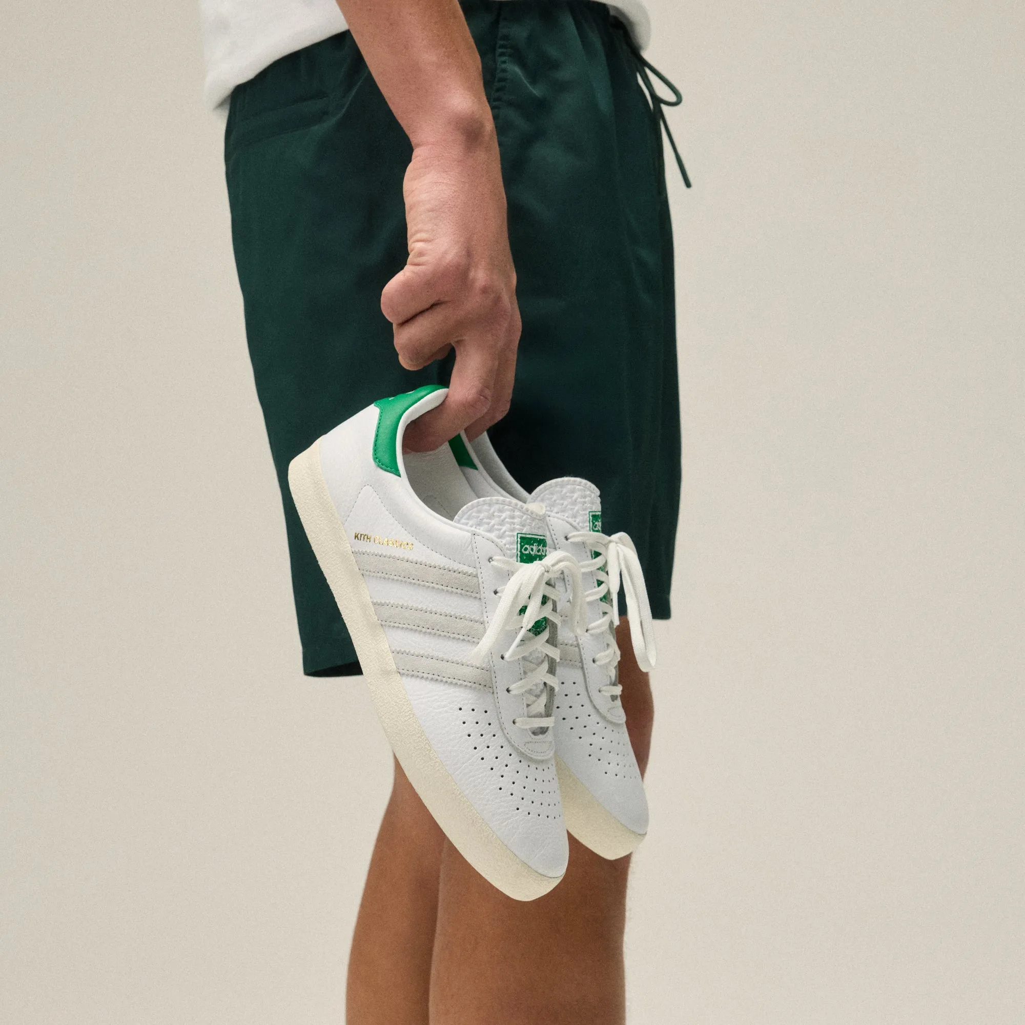 Neoprene Sockliner Kith Classics For Adidas Originals As350 - White / Green