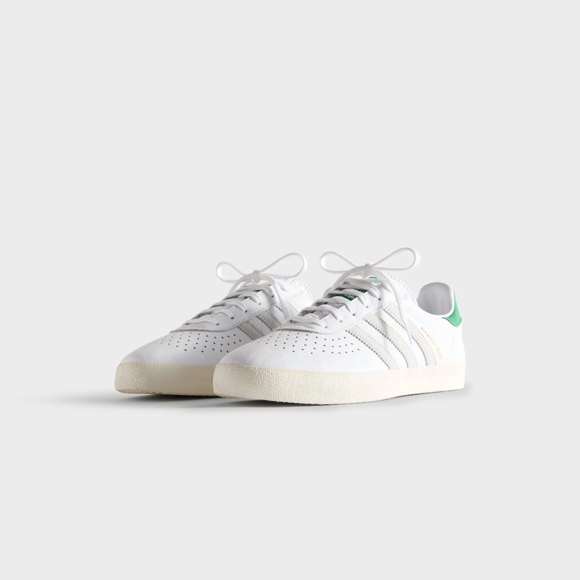 Removable Footbed Design Design Kith Classics For Adidas Originals As350 - White / Green