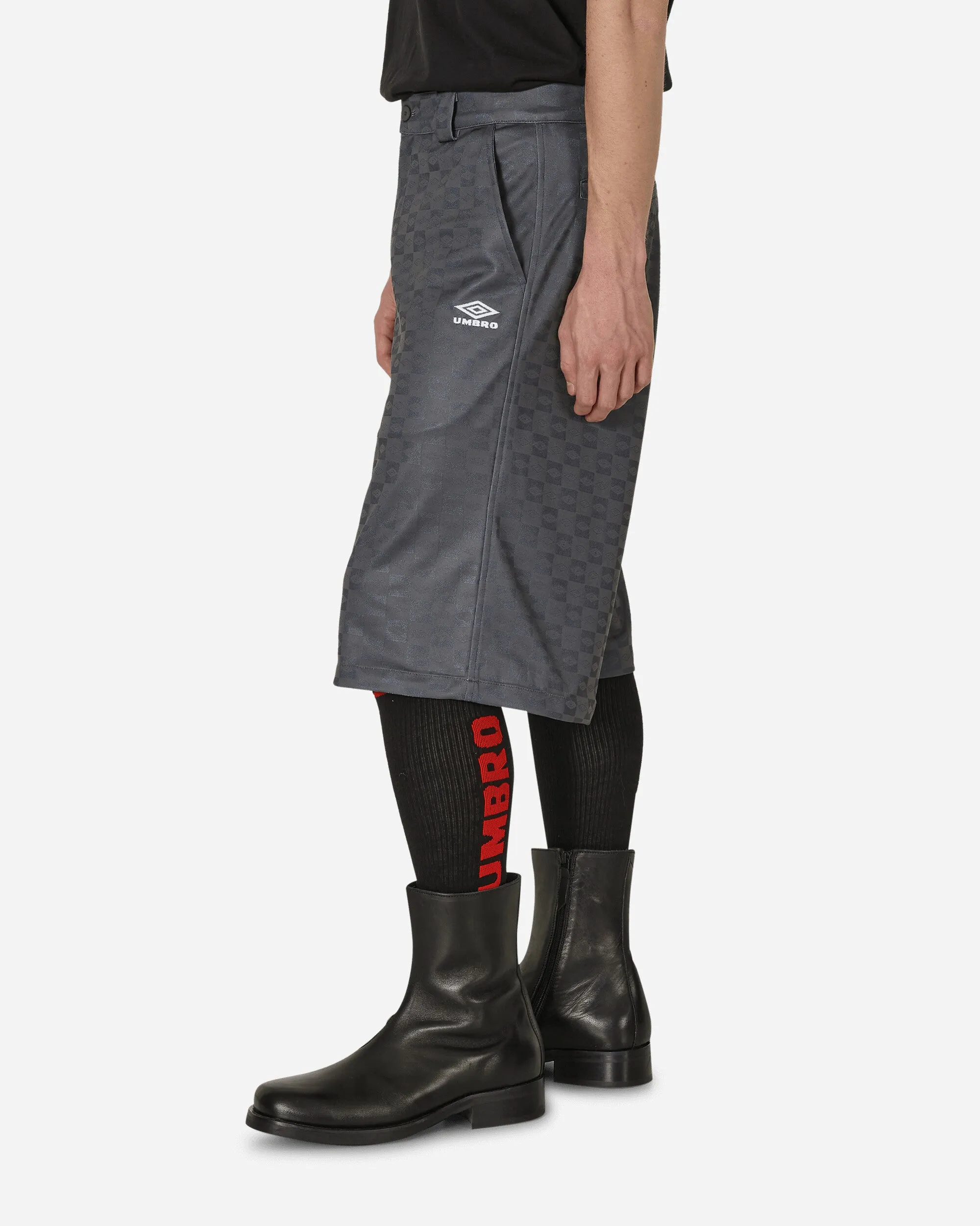 Comfortable Gloved Socks Injection Molding Loose Jacquard Shorts Dark Shadow