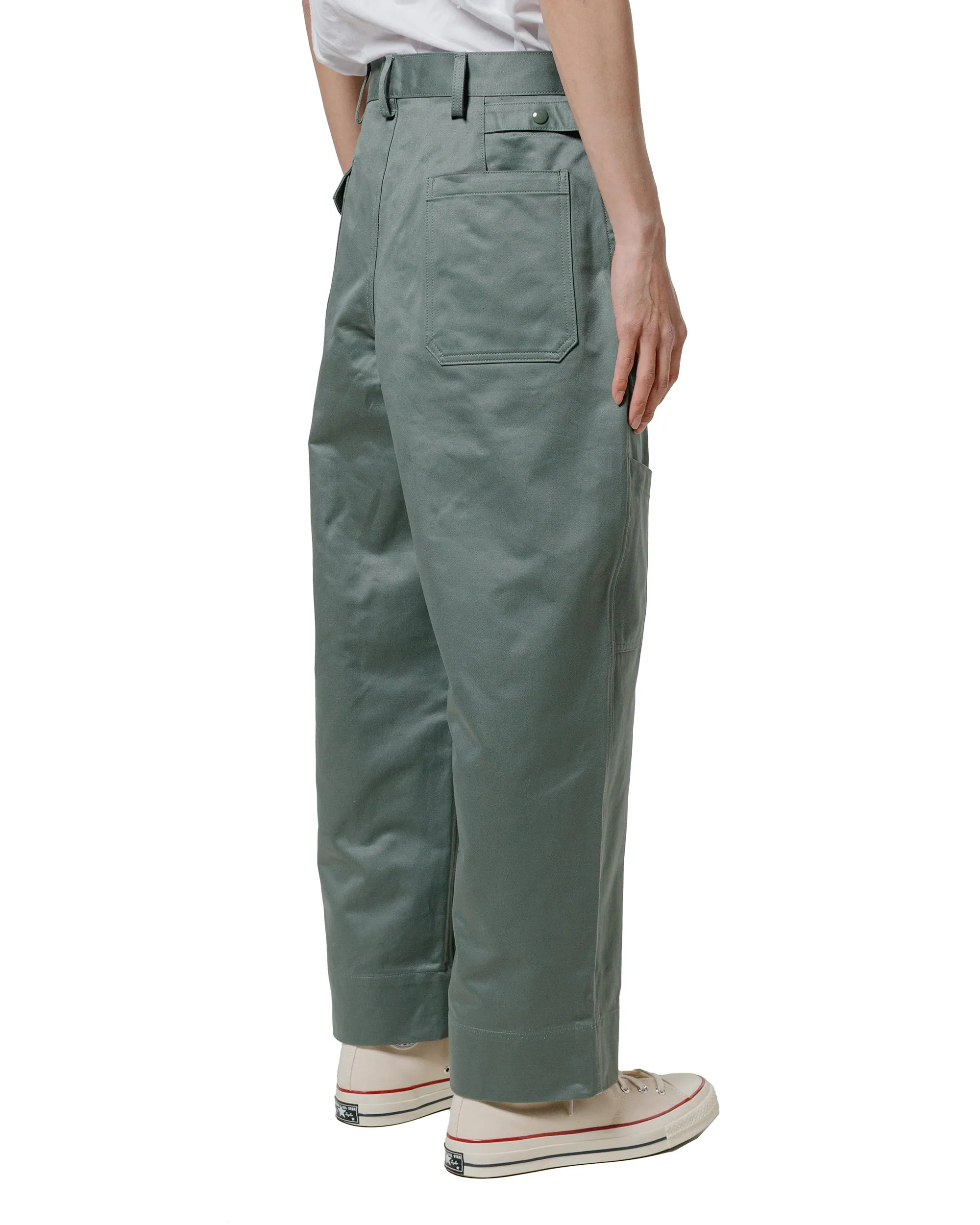Compact Size Ivory Lion The Real Mccoy'S Mp22103 Trousers, Utility, Cotton / Usaf Sage Green
