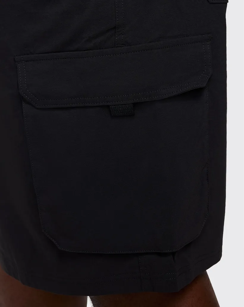 Nike Sb Dri-Fit Kearny Cargo Short - Black Tasseled Anti-Shrinking Lining Design