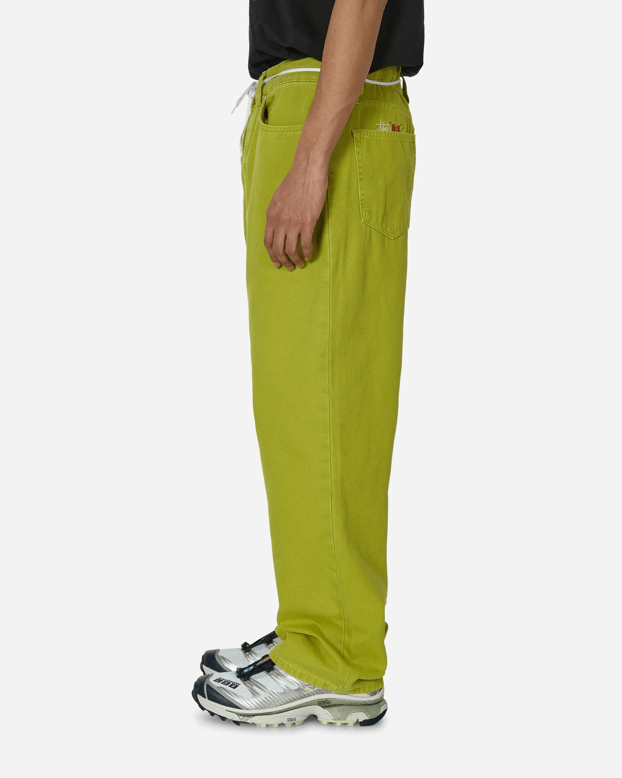 Machine Wash Option Double Big Ol' Washed Canvas Jeans Cactus