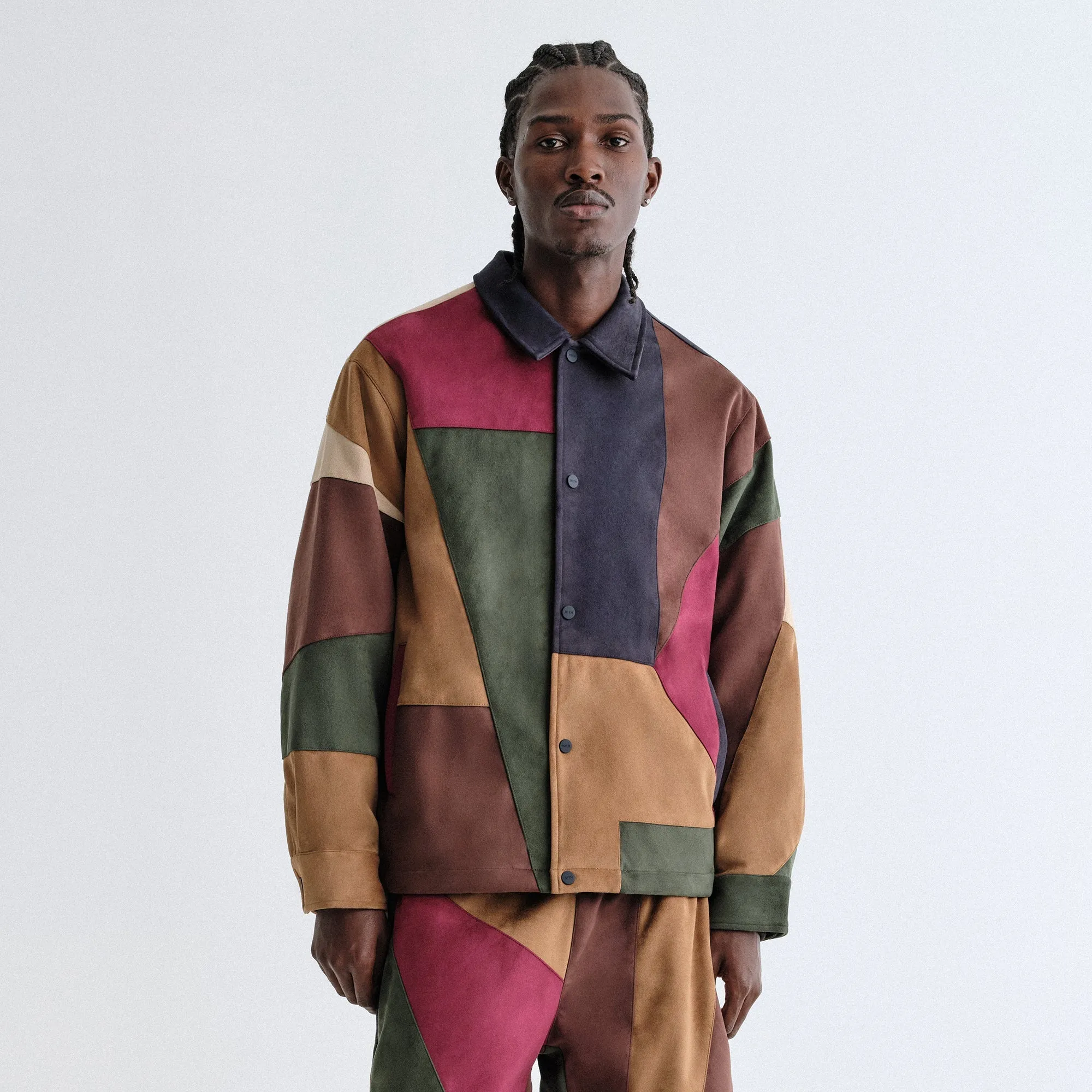 Kith Microsuede Patchwork Pirlo Jacket - Nocturnal Wear - Comfort