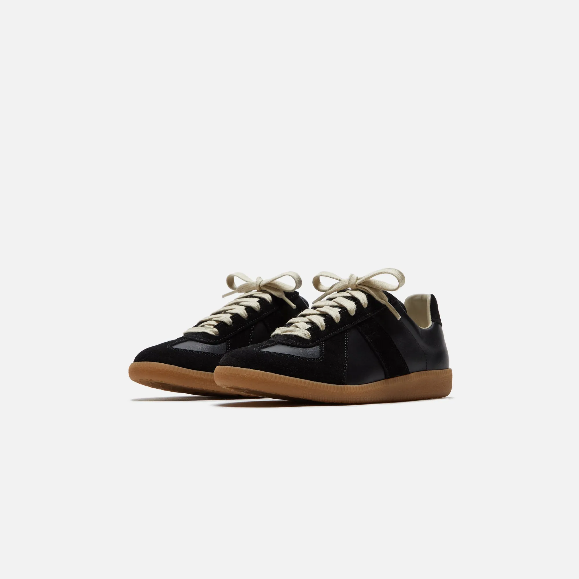 Maison Margiela Wmns Replica Sneakers - Black Fashion Forward