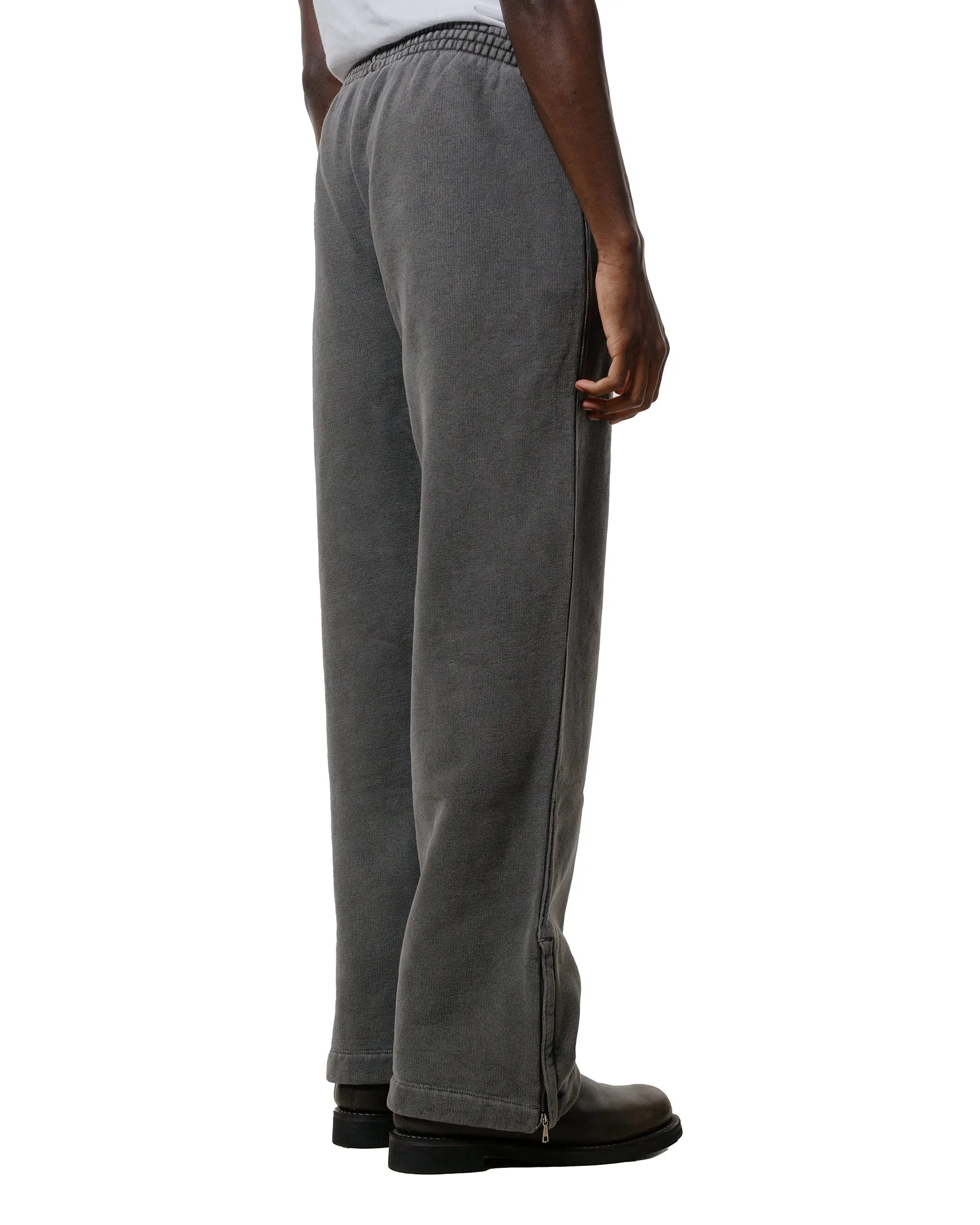 Our Legacy Track Pants Worn Black Hefty Fleece Comfortable Dry