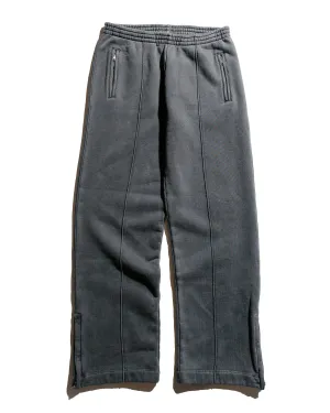 Hood With Fleece Materials Our Legacy Track Pants Worn Black Hefty Fleece