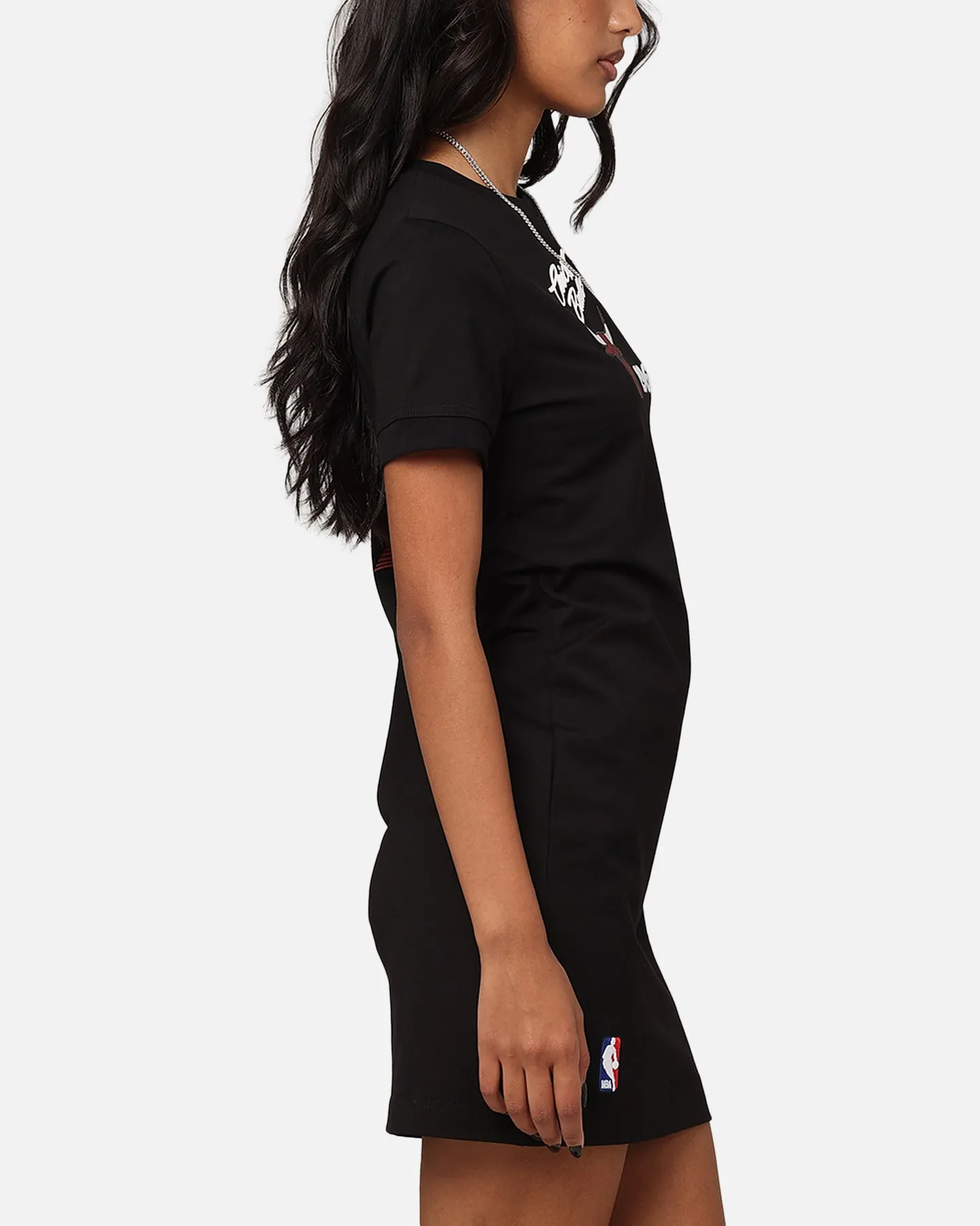 Off Pro Standard Women'S Chicago Bulls Bodycon Mini Dress Black