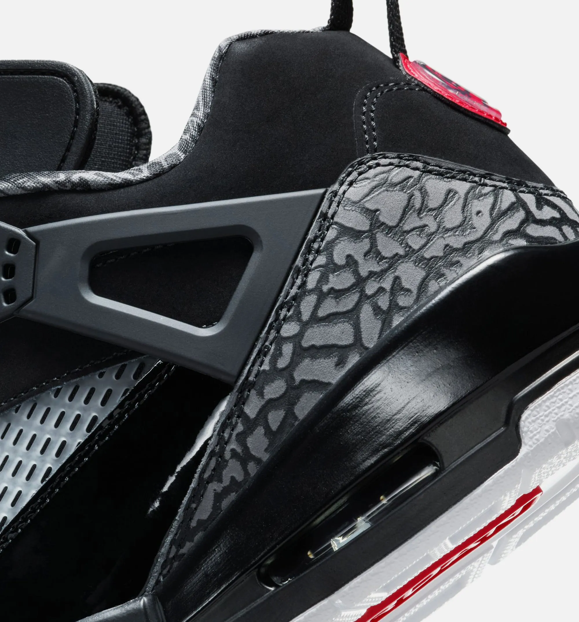 Spizike Low Mens Lifestyle Shoe - Black/Classic Green/White/Varsity Red Comfortable Inorganics Optimal Accuracy