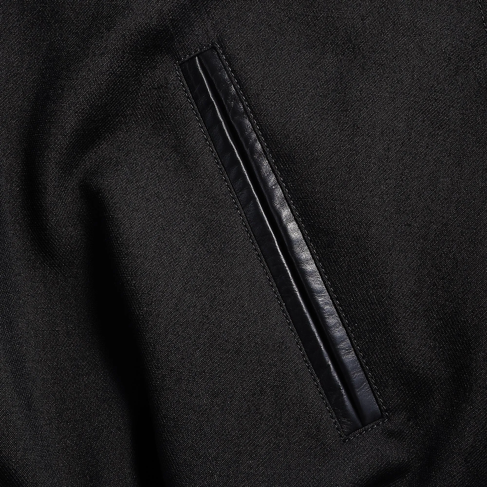 Jil Sander Blouson 93 Leather - Black Real Fur
