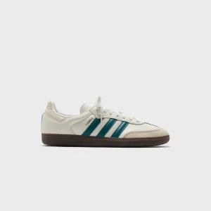 Padded Armrests Heat-Sealed Padding Adidas Wmns Samba Og - Cloud White / Legacy Teal / Wonder White