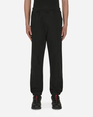 Pouch Panel Basic Sweatpants Black